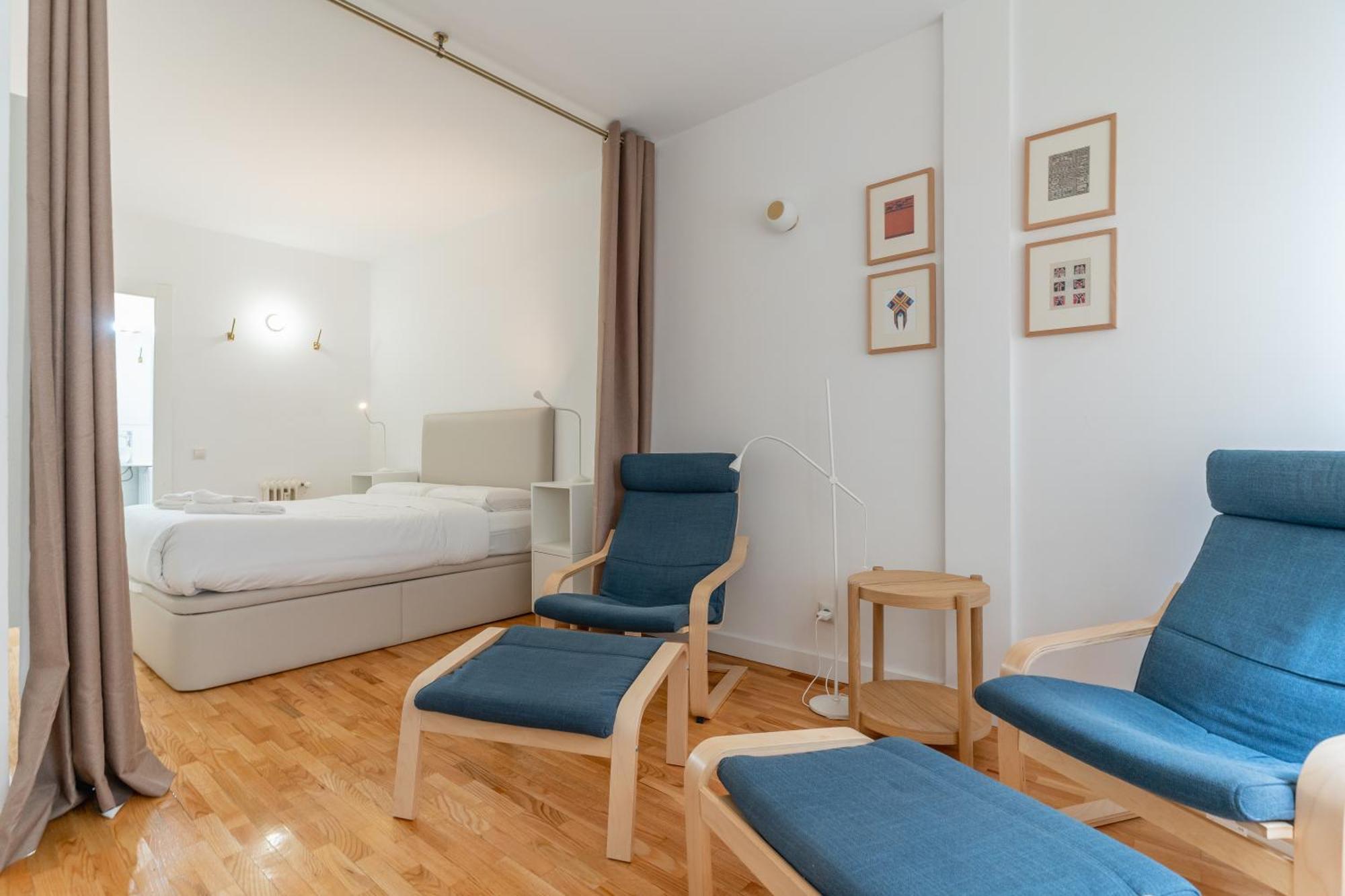 Cozy And Bright-1Bedroom 1Bathroom-Las Letras Madrid Eksteriør billede